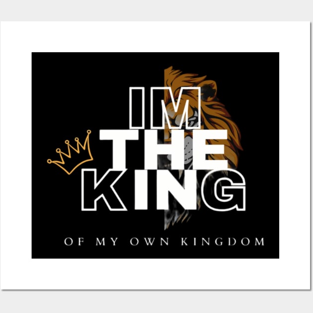 THE KING Wall Art by T-L-shop